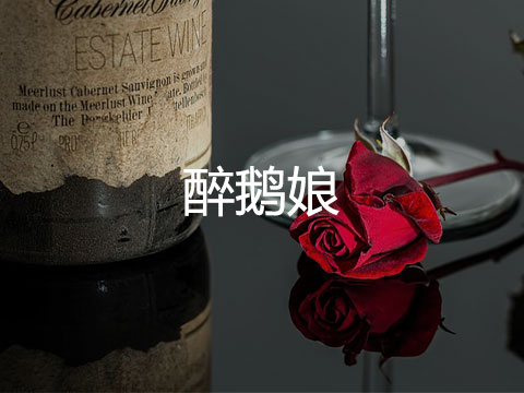 醉鹅娘，抖音电商葡萄酒达人